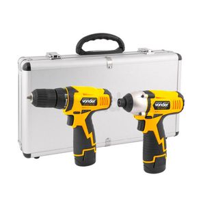 Parafusadeira/Furadeira Pfv 010 + Parafusadeira de Impacto Pbv 108 Bat 10,8V - Vonder