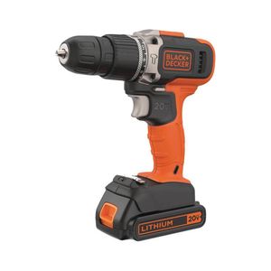 Furadeira e Parafusadeira 10mm 2Vel BCD704C1 BR 20V - Black & Decker