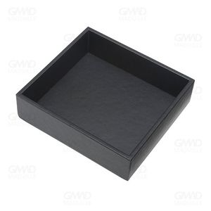 Organizador de Objetos 202X55X186mm Couro Preto [6103] - Masutti