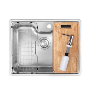 Cuba Bell Bcx 610-61 com Acessórios Aço Inox 610x480mm