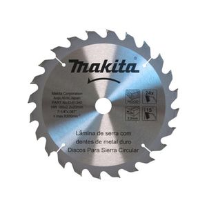 Disco de Serra Circular para MDF 185x20mm 24-dentes