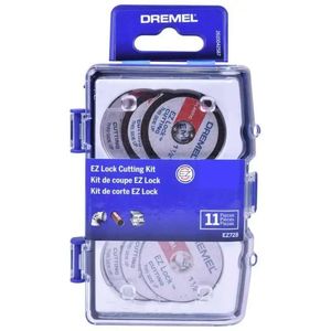 Microkit de 11 acessórios de corte EZ Lock - Dremel