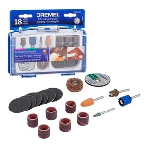 Kit para Mini Retifica com 31 Acessórios para Lixar e Esmerilhar - Dremel