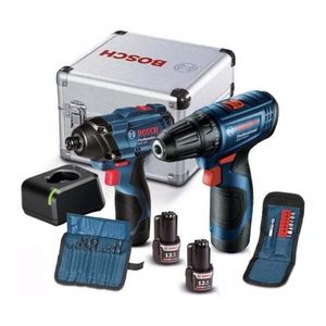 Combo Furadeira/ Chave de Impacto 12V GSR 120-LI + GDR 120-LI + Maleta - Bosch