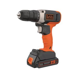 Furadeira e Parafusadeira 10mm BCD702C1 BR 20V - Black & Decker