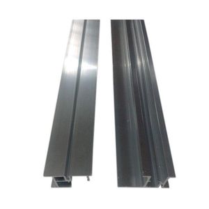 Trilho Superior/Inferior RM-269/270 Anodizado Casuale Natural(em metro) - Rometal