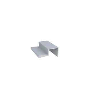Perfil Puxador RM-126 15mm Anodizado Supra Natural(em metro) - Rometal