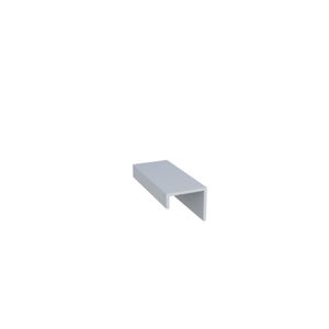 Perfil Puxador RM-123 15mm (testeira) (em metro) - Rometal