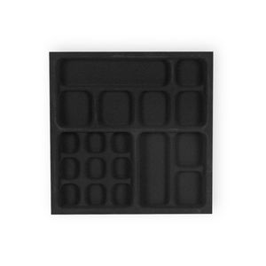 Porta Joias Aveludado Preto PJ-09 383x383mm - Moldplast