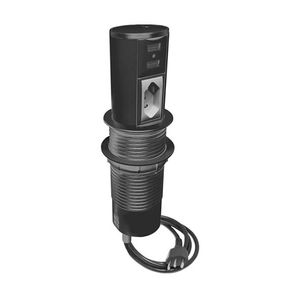 Torre De Tomada Automático - 1 Tomada + 2 Usb Pratik - QT MOV