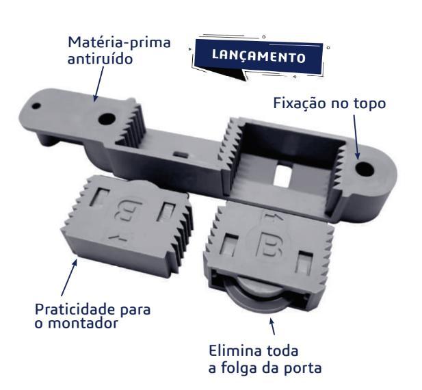 Ruco  Rodizio JP 85 com Guia Universal Folgazero Jelini
