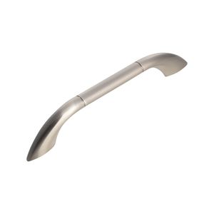 Puxador Limusine 128mm Níquel Escovado - Obispa