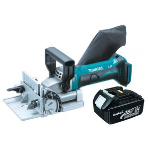 Fresadora de Junção 20mm com Bateria 18V 5.0Ah DPJ180Z-P - Makita