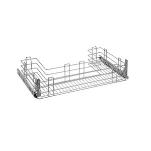 Gaveta Sifão Cuba Dupla Cromada 770x190x450mm - Schmitt