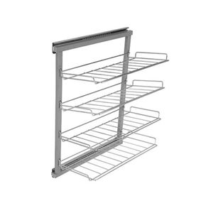 Sapateira Deslizante Lateral Cromada 310x655x460mm - Schmitt