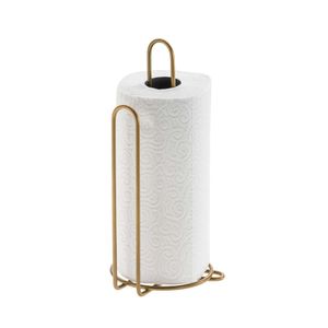 Porta Papel Toalha Leticia 135x300x125mm Dourado - Schmitt