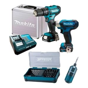 Combo Furadeira/Parafusadeira de Impacto Sem Fio 12V CLX228SAX-P - Makita