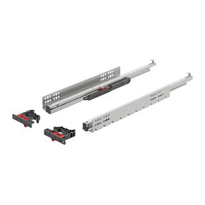 Corrediça Oculta Extração Total DT130 SoftClose 30KG Hafele