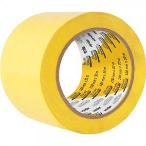 Fita adesiva para demarcação, 100mm x 30m - Vonder