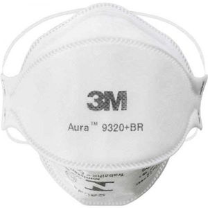 RESPIRADOR 9320+BR PFF2 AURA          3M