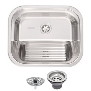 Tanque de Encaixe Hera 34L em Aço Inox 50x40cm - Tramontina