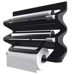 Porta-Rolos Cheff Preto - Atuallar