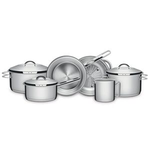 Jogo de Panelas Solar em Aço Inox 6 Peças - Tramontina