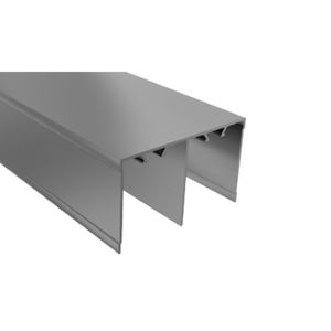 Trilho Alum Superior RM-036 Versatile - 6 Metros - Rometal