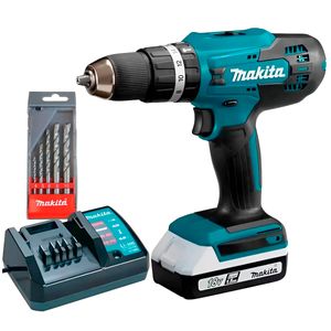 Parafusadeira 18V com 1 Bateria e Carregador HP488DW Makita