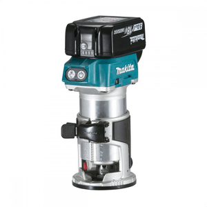 Tupia Profissional 6 e 8mm a Bateria 18V 5Ah DRT50Z-P Makita