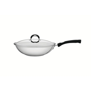 Wok Solar em Inox com Fundo Triplo 28cm 3,3L Tramontina