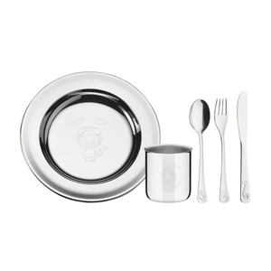 Kit Infantil para Refeição em Aço Inox 5 Peças Tramontina