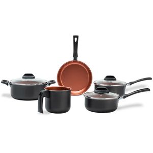 Jogo de Panelas 5 Peças Antiaderente Topázio Brinox