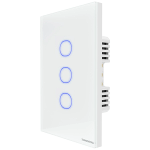 Interruptor Onne Smart Branco com 3 Canais Tramontina