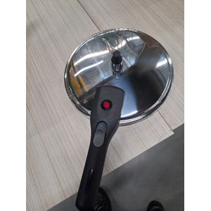 (OPENBOX) - Panela de Pressão Brava Inox com Fundo Triplo 20cm 4,5L